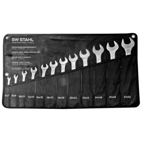 Conjunto de chaves duplas SW-Stahl 00312L, 6-32 mm, 12 peças