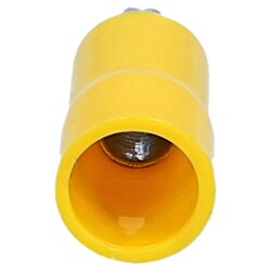 Cembre GF-P10 Stiftkabelschuh isoliert 10mm gelb