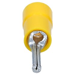 Cembre GF-P12-kolíkové káblové oko izolované 12mm žlté