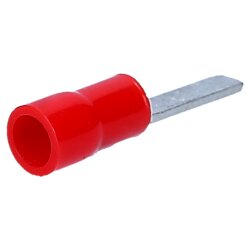 Cembre RF-PP12/1 plattstift kabelsko isolerad 21,4 mm lång röd