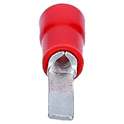 Cembre RF-PP12/1 plattstift kabelsko isolerad 21,4 mm lång röd