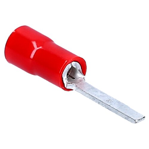 Cembre RF-PP12/19 cosse plate isolée 23,3mm long rouge