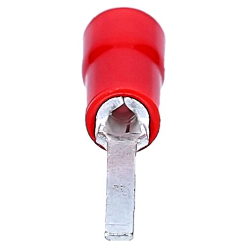 Cembre RF-PP12/19 cosse plate isolée 23,3mm long rouge