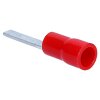 Cembre RF-PP12/23 ploché kabelové oko izolované 23,3 mm dlouhé červené