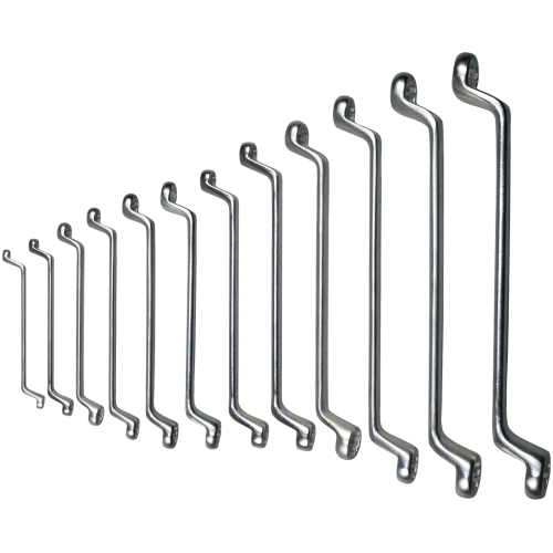 SW-Stahl 01512L Doppelringschlüsselsatz, 6-32 mm, gekröpft, 12-teilig