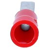 Cembre RF-PP14 cosse plate isolée 24,9mm long rouge