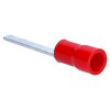 Cembre RF-PP16/23 cosse plate isolée 27,3mm long rouge