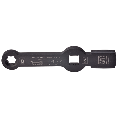 SW-Stahl 00250L-E24 Žalvarinis veržliaraktis, E profilis, E24