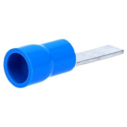Cembre BF-PP12 plakano kontaktu kabeļa uzgalis ar izolāciju 22,9 mm garš zils