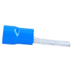 Cembre BF-PP12 plakano kontaktu kabeļa uzgalis ar izolāciju 22,9 mm garš zils