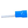 Cembre BF-PP12 terminal de cable de clavija plana aislada de 22,9 mm de longitud azul