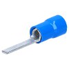 Cembre BF-PP12/25 flat pin cable lug insulated 23.4mm long blue