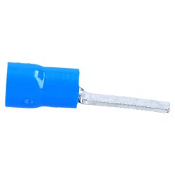 Cembre BF-PP12/29 terminal de cable con clavija plana aislado 23,4 mm de largo azul