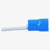 Cembre BF-PP12/29 terminal de cable con clavija plana aislado 23,4 mm de largo azul