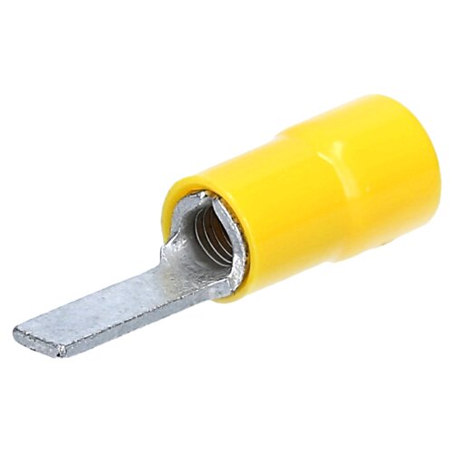 Cembre GF-PP12 ploščati kabelski čevelj, izoliran 27,4 mm dolg rumen