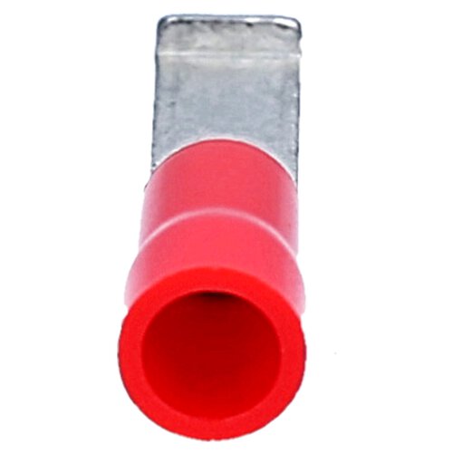 Cembre RF-PPL46 Flachstiftkralle isoliert 4,6mm breit rot