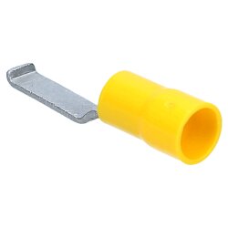 Cembre GF-PPL46 flat pin claw insulated 4.6mm wide yellow