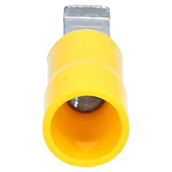 Cembre GF-PPL46 flat pin claw insulated 4.6mm wide yellow
