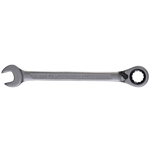 SW-Stahl 03520L-12 ringratelsleutel, 12 mm, omschakelbaar