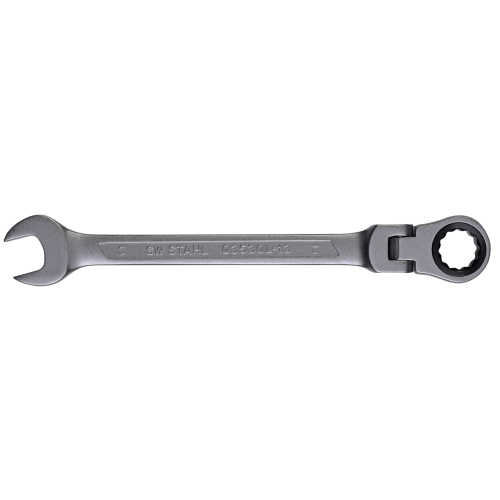SW-Stahl 03530L-13 llave de trinquete combinada, 13 mm, con articulación