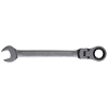 SW-Stahl 03530L-16 Gabelringratschenschlüssel, 16 mm, mit Gelenk