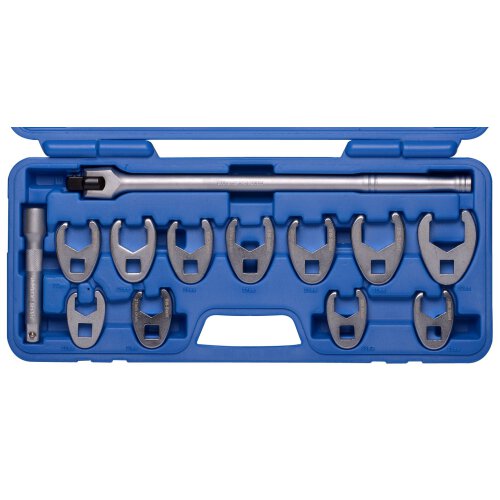 SW-Stahl 01490L Open ring spanner set, 20-32 mm, 1/2" inch, 10 pieces