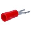 Cembre RF-U3,5 forked cable lug insulated U3,5 red