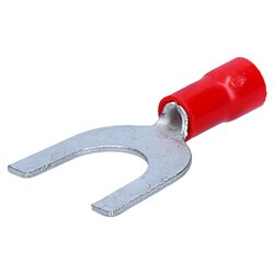 Cembre RF-U8 forked cable lug insulated U8 red