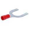 Cembre RF-U12 forked cable lug insulated U12 red