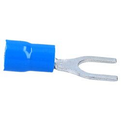 Cembre BF-U6 Gabelkabelschuh isoliert U6 blau