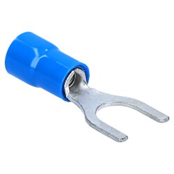 Cembre BF-U6 Gabelkabelschuh isoliert U6 blau