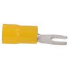 Cembre GF-U4 Cosse de câble à fourche isolée U4 jaune
