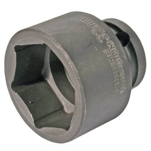 SW-Stahl 07834L IMPACT-Steckschlüsseleinsatz, 1/2", 32 mm, kurz