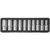 SW-Stahl 05630L Socket wrench inserts, 1/2", 10-24 mm, deep, 10 pieces