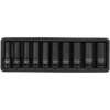 SW-Stahl 07960L IMPACT-Steckschlüsseleinsätze, 1/2", 10-24 mm, tief, 10-teilig