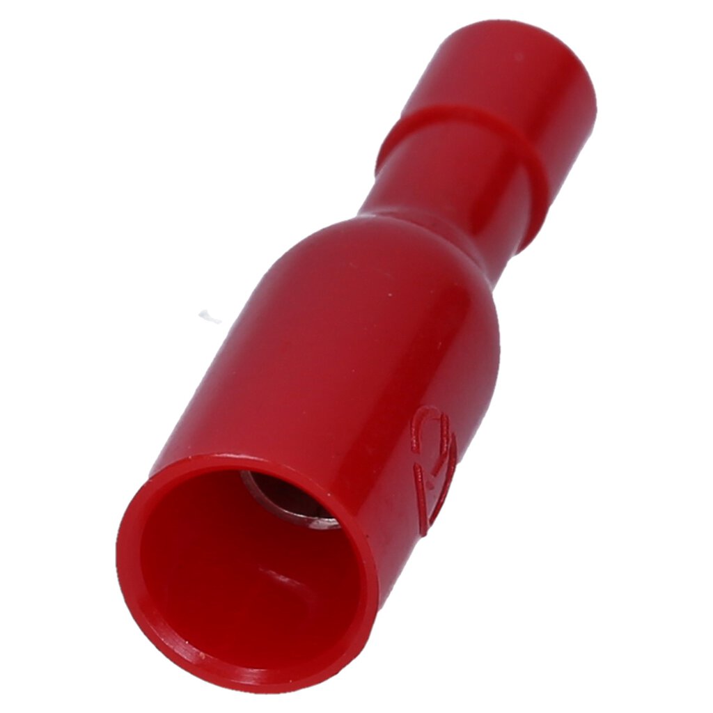 40 Stück Rundstecker rot für Rundsteckhülse ø 4 mm 
