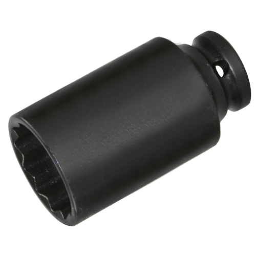 SW-Stahl 10191L IMPACT lokma anahtar ucu, 1/2", on iki noktalı, 30 mm, derin